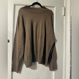 GAP  Cowl Neck Sweater - Rich Brown